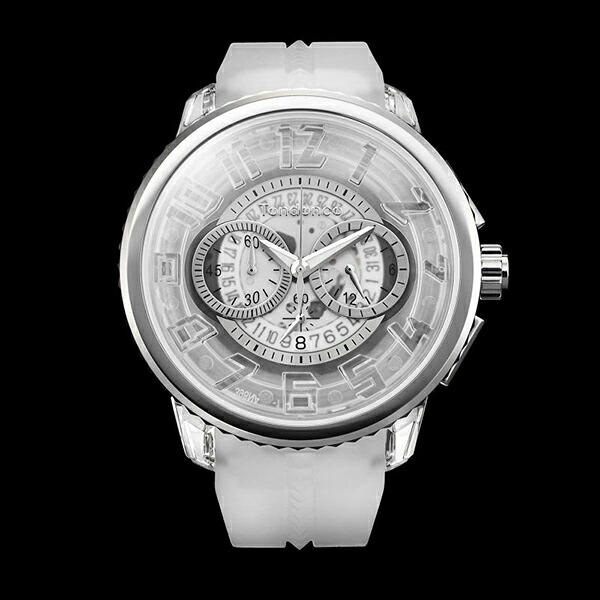 【10％OFFクーポン利用で】TY046032 Tendence テンデンス クリア スケルトン メンズ腕時計 国内正規品 送料無料