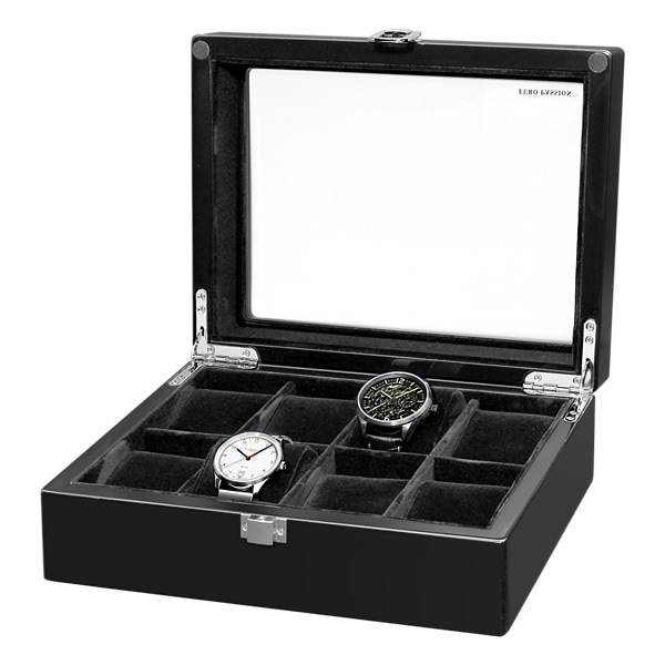 EURO PASSION FW-8154CF 8本時計ケース ユーロパッションウォッチワインダー FW-8154CF