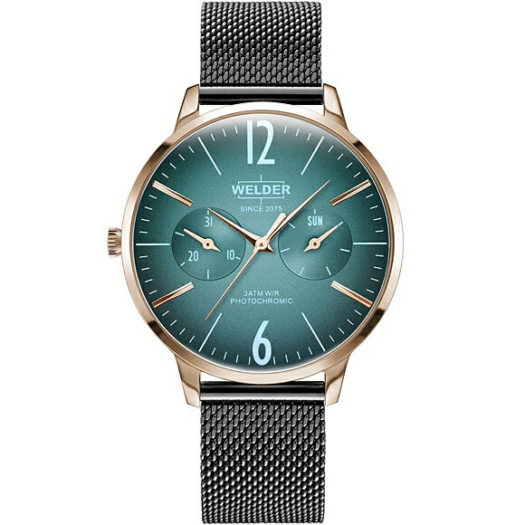 【10％OFFクーポン利用で】WWRS602 WELDER ウェルダー WELDER SLIM DAY DATE 36MM メンズ腕時計 国内正規品 送料無料