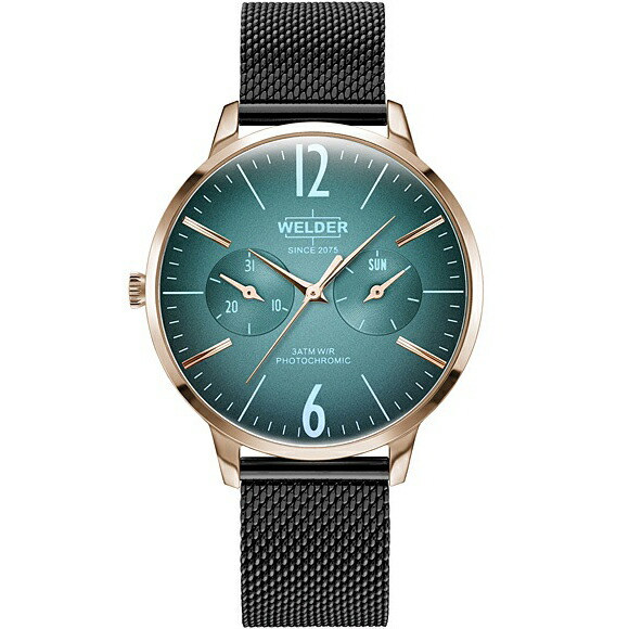 【10％OFFクーポン利用で】WWRS636 WELDER ウェルダー WELDER SLIM DAY DATE 36MM メンズ腕時計 国内正規品 送料無料