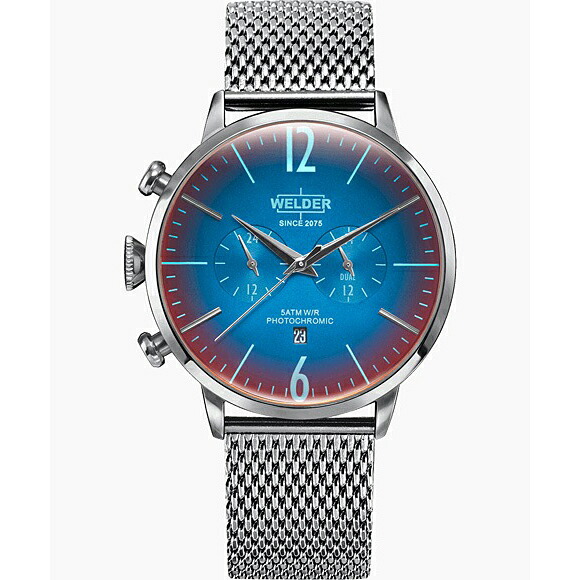 【10％OFFクーポン利用で】WWRC403 WELDER ウェルダー MOODY DUAL TIME 45MM メンズ腕時計 国内正規品 送料無料｜Gショック 腕時計 わっしょい村