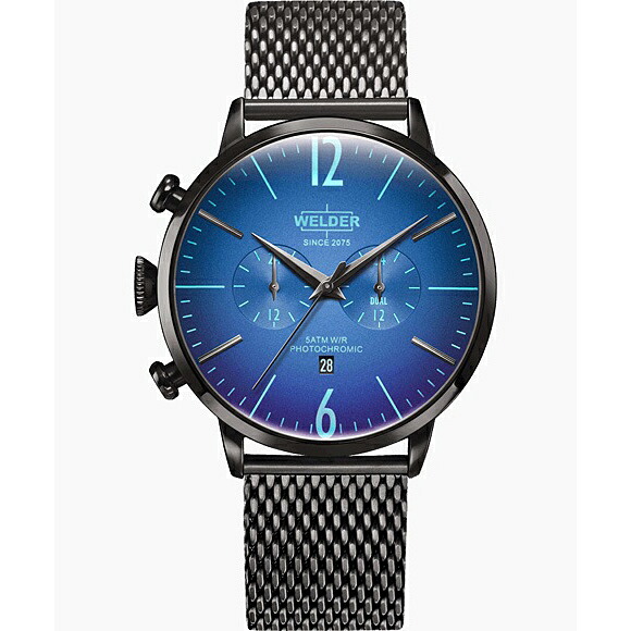 【エントリー5倍＋2,000円OFF】WWRC417 WELDER ウェルダー MOODY DUAL TIME 45MM メンズウオッチ 国内決まり品 貨物輸送無料 腕時計-メンズ腕時計
