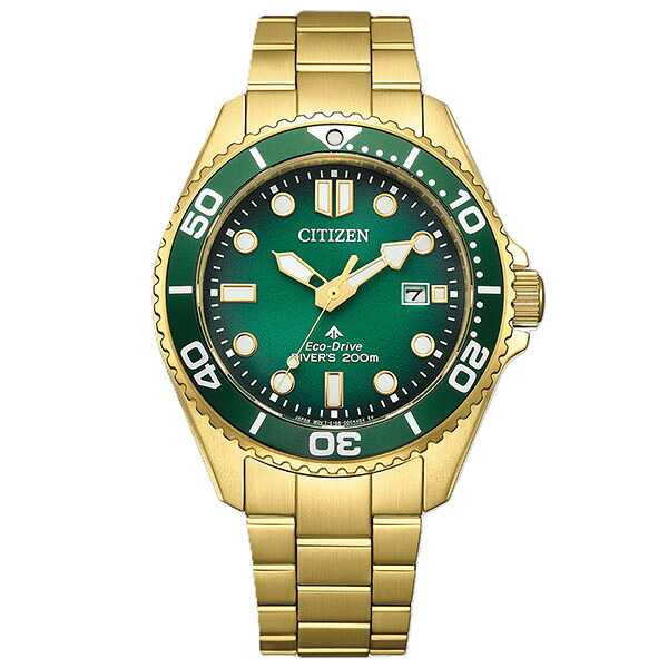 【10％OFFクーポン利用で】BN0262-59W CITIZEN シチズン PROMASTER プロマスター ダイバーズウォッチ　YGめっき/グリーン文字盤 メンズ 腕時計 国内正規品 送料無料