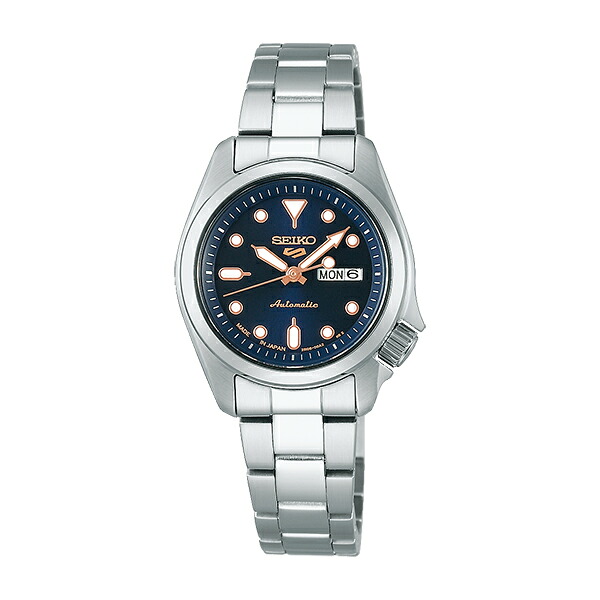 【10%OFFクーポン利用で】SRRA007 SEIKO セイコー SKX series Seiko 5 Sports セイコー ファイブ スポーツ 日本製 自動巻き ネイビー レディース 腕時計 国内正規品 送料無料|Gショック 腕時計 わっしょい村