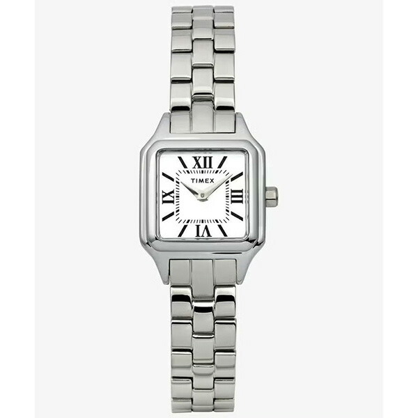 【10％OFFクーポン利用で】TW2Y23800 TIMEX タイメックス レガシー アディソン シルバー ポリッシュ仕上げ ローマ数字インデックス レディース 腕時計 国内正規品 送料無料