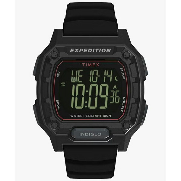 【10％OFFクーポン利用で】TW4B34400 TIMEX タイメックス エクスペディション リッジ デジタル レジンケース デジタル表示 インディグロバックライト搭載 メンズ 腕時計 国内正規品 送料無料