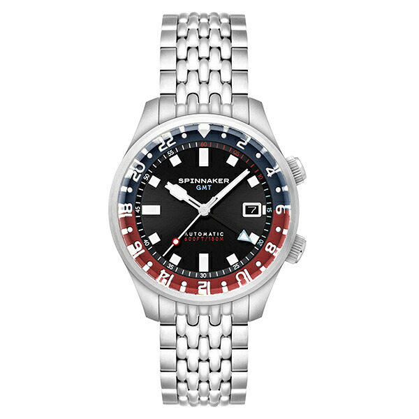 【2,000円OFFクーポン利用で】SP-5121-55 SPINNAKER スピニカー BRADNER GMT AUTOMATIC コンプレッサーケース 自動巻 デイト表示 メンズ 腕時計 国内正規品 送料無料｜Gショック 腕時計 わっしょい村 42,900円