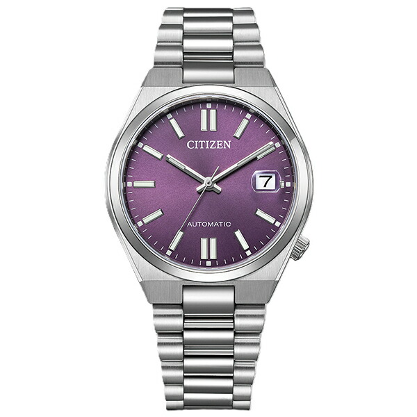 【2,000円OFFクーポン利用で】NJ0200-50W CITIZEN COLLECTION シチズンコレクション 自動巻 シースルーバック 小ぶりサイズ ステンレス3列バンド メンズ 腕時計 国内正規品 送料無料|Gショック 腕時計 わっしょい村