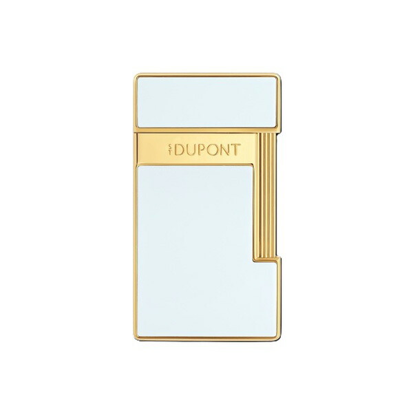 【2,000円OFFクーポン利用で】028224 S.T.DUPONT エス・テー・デュポン SLIMMY スリミー ホワイト ゴールド ガスライター 国内正規品 送料無料
