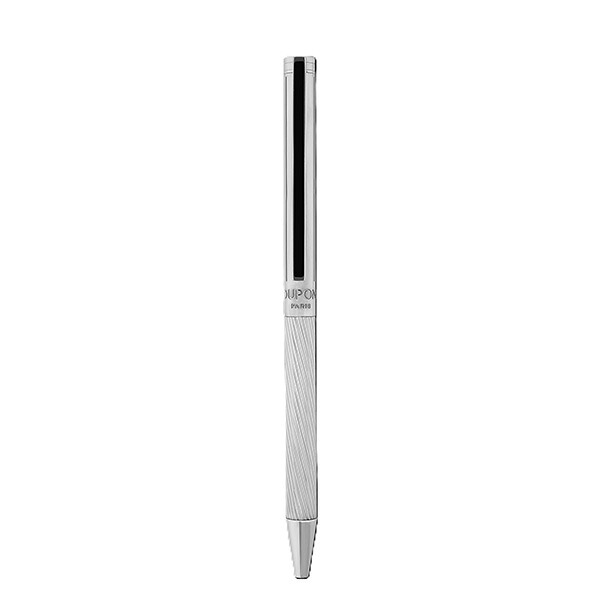【エントリーで5倍＋2,000円OFF】045079N S.T.DUPONT エス・テー・デュポン CLASSIQUE 古典派音楽 ボールペン しろがね色 国内定め事品 貨物輸送無料
