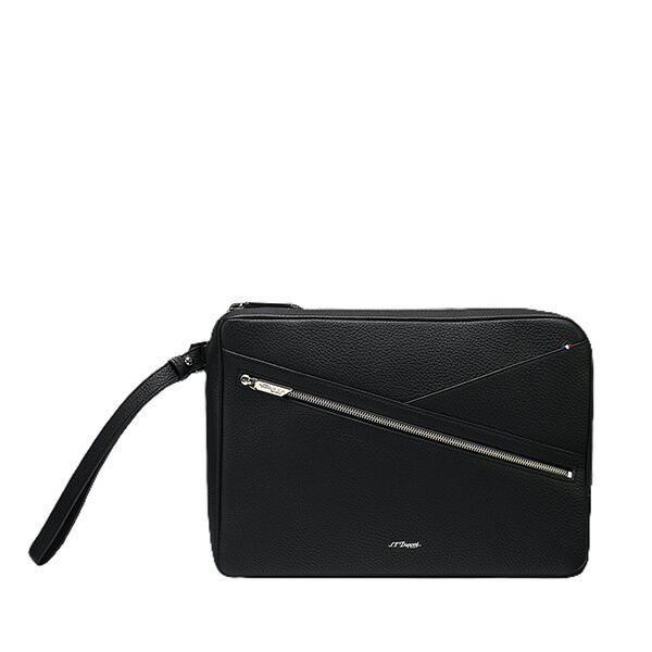 【エントリーで5倍＋2,000円OFF】181243 S.T.DUPONT エス・テー・デュポン NEO CAPSULE GRAINED クラッチペダル御徒面子 合切袋 国内定め事品 貨物輸送無料