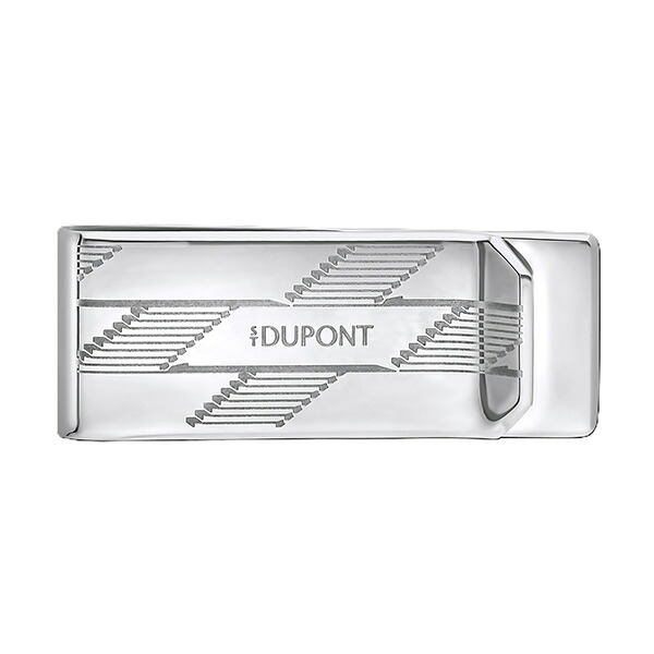 003543 S.T.DUPONT エス・テー・デュポン ACCESSORIES マネークリップ シルバー 国内正規品 送料無料