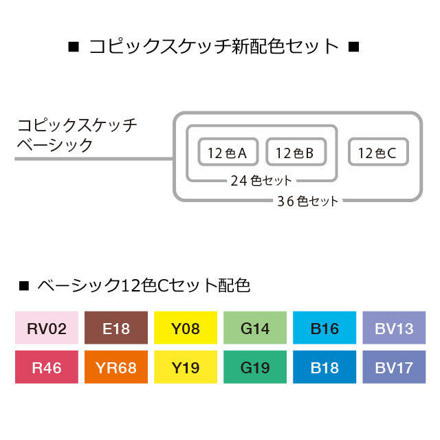 楽天市場 Tooコピックスケッチベーシック12色セットc 上野文具 楽天市場店 楽天市場 Tooコピックスケッチベーシック12色セットc 上野文具 楽天市場店