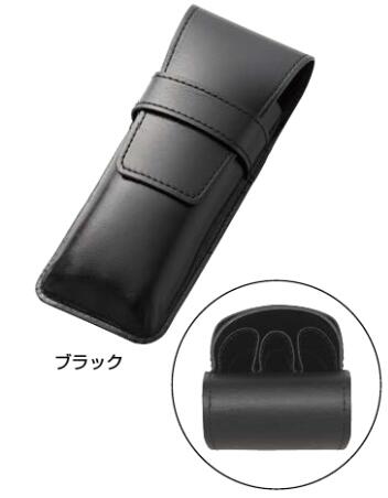 パイロット シース 3本差 ブラック LSF02-500-B 革製 ペンケース 4,510円
