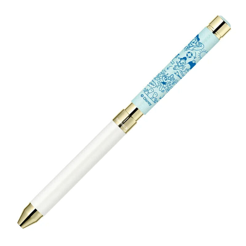 【ディズニーコラボ】 ゼブラ シャーボX 限定 ディズニー レザーペールブルー SB36-DS-LPB カスタマイズペン 【数量限定】