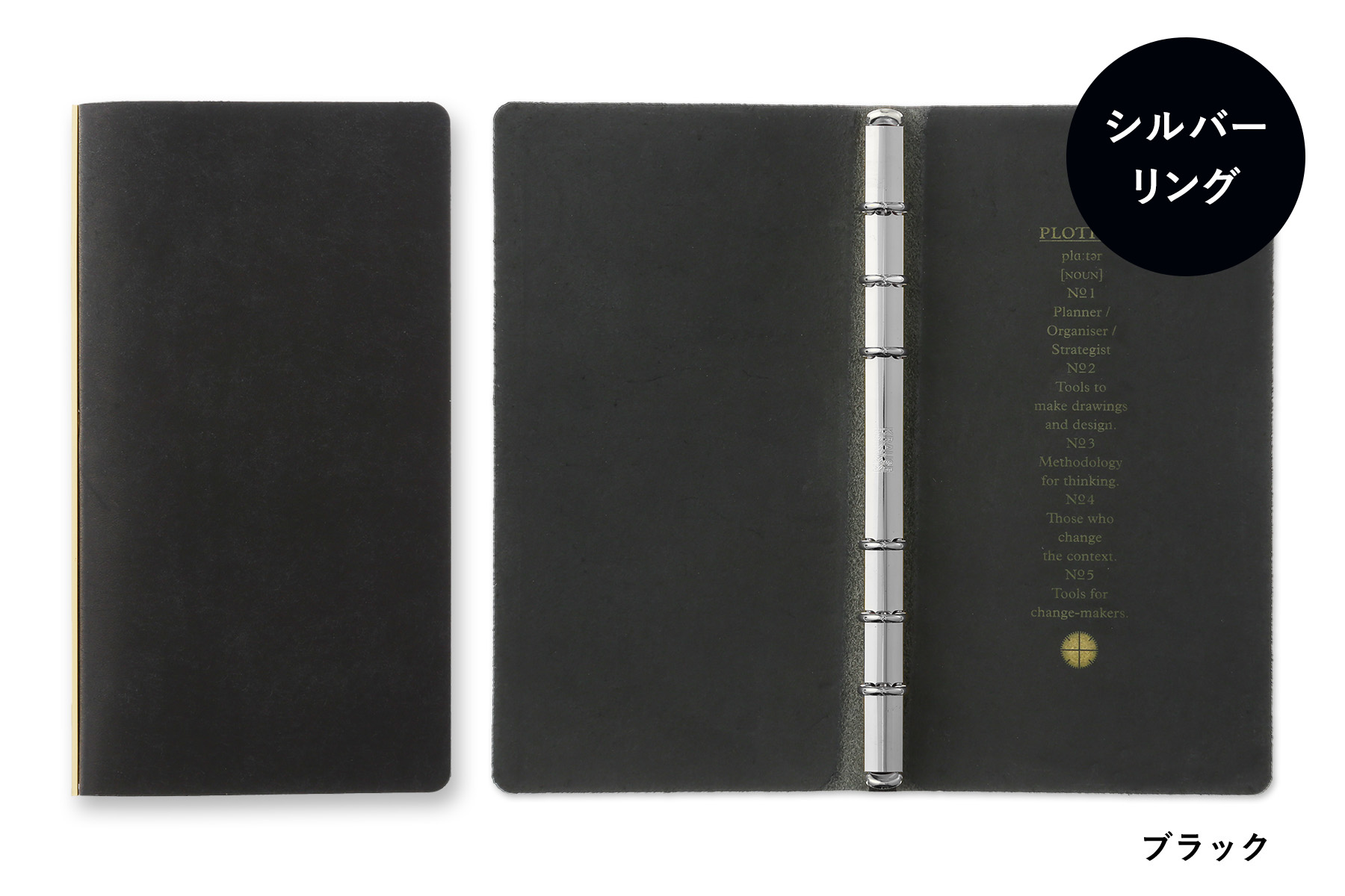 楽天市場】【本場イタリアンレザー】PLOTTER プロッター5001 6穴リング