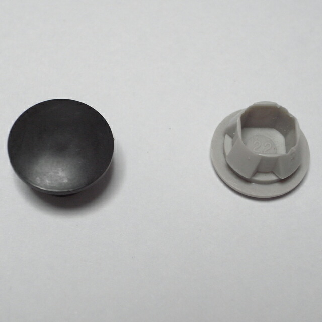 楽天市場】YKK8Φ穴塞ぎキャップK-38558 （ネコポス可） : 上田パーツ