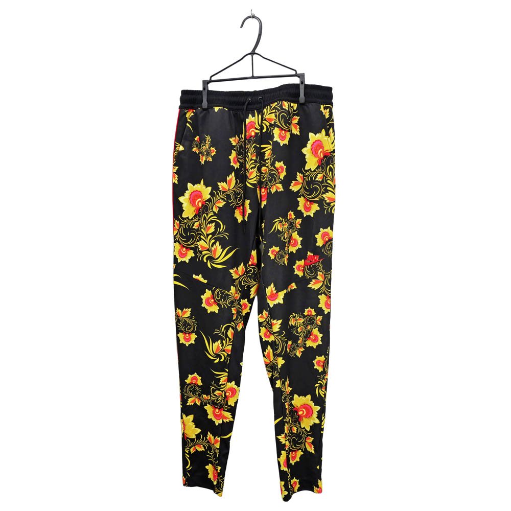 【名東】【NIKE】ナイキ ジョガーパンツ フローラル 花柄 ブラック 黒 2XLサイズ SP180912VFN アパレル メンズ 男 服【中古】