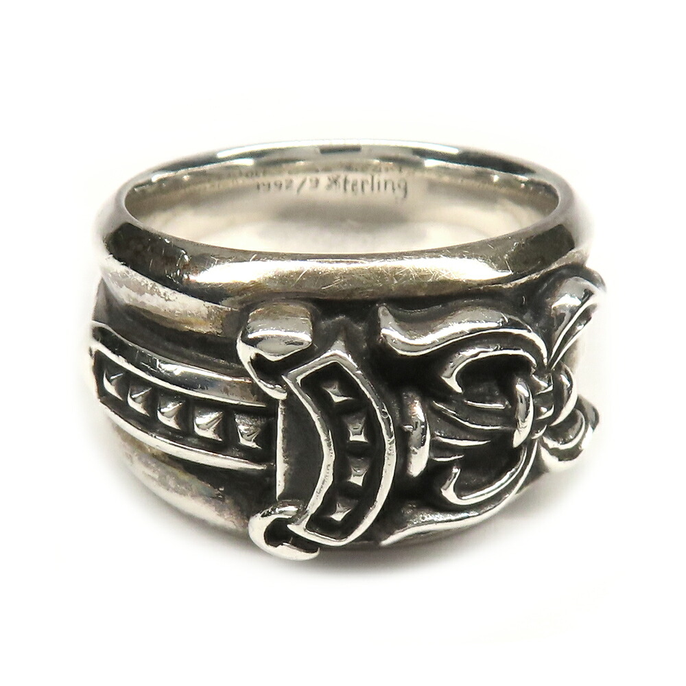 【名古屋】【CHROME HEARTS】クロムハーツ リング 指輪 ダガー 925 シルバー 16.5号 インボイス有 メンズ ジュエリー アクセサリー 美品【中古】