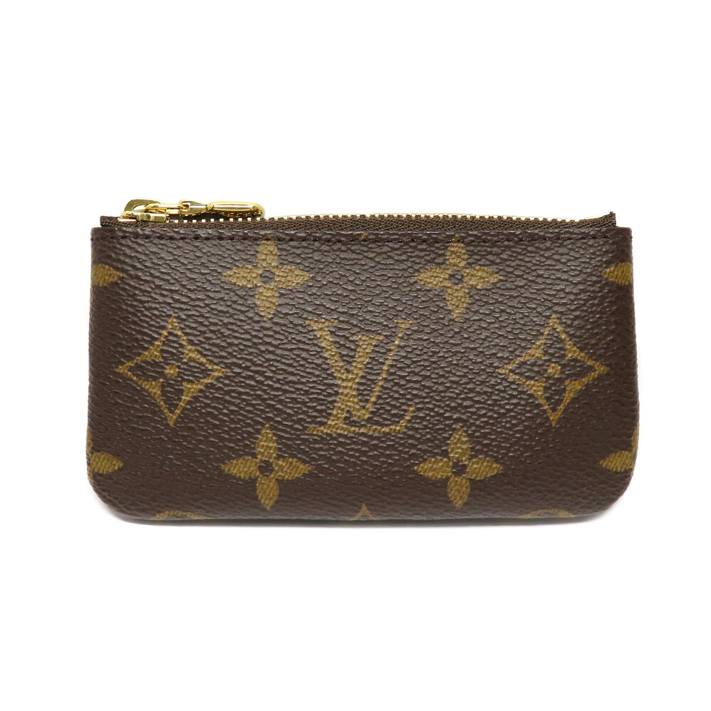 【最大限度４万円割り引き引き換え証】【名古屋】【LOUIS VUITTON】ルイヴィトン カードキーケース ポシェット クレ M62650 モノグラム 赤銅色 GD金具 ミニ札入れ 小物【中古】