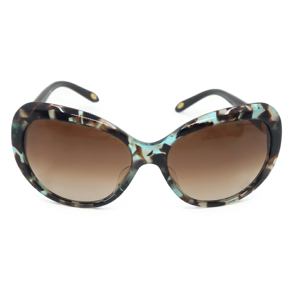 【栄】【TIFFANY】ティファニー TF4122-F 8215/3B 56□16 サングラス ブラウン ブルー グラデーション ゴールド金具 小物 アクセ その他 保管ケース【中古】
