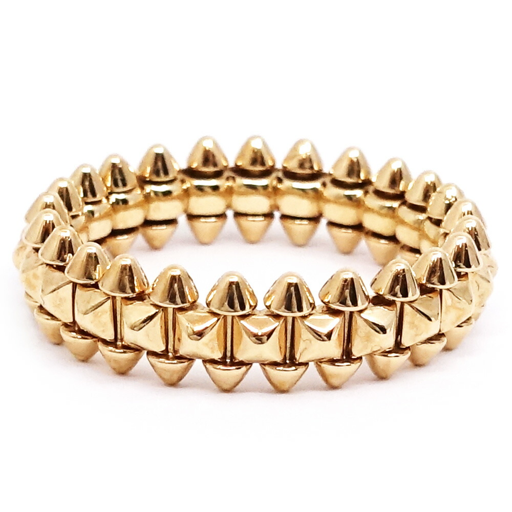 【栄】【CARTIER】カルティエ K18PG クラッシュ ドゥ カルティエ リング SM 指輪 750PG ジュエリー メンズ B4229800【中古】