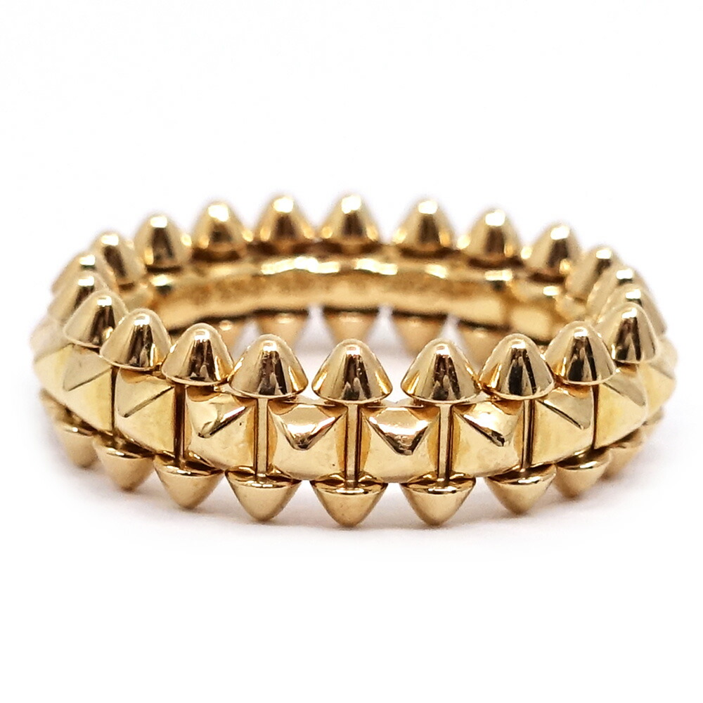 【栄】【CARTIER】カルティエ K18PG クラッシュ ドゥ カルティエ リング SM 指輪 750PG ジュエリー レディース メンズ B4229800【中古】