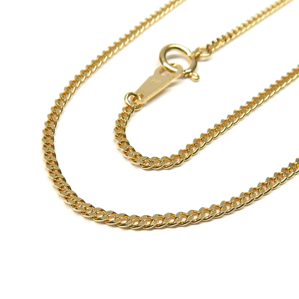 【名古屋】【JEWELRY】ネックレス 喜平 キヘイ 2面シングル K18YG 750 イエローゴールド 5g 50cm 造幣局刻印 ホールマーク メンズ ジュエリー 洗浄済み 美品【中古】