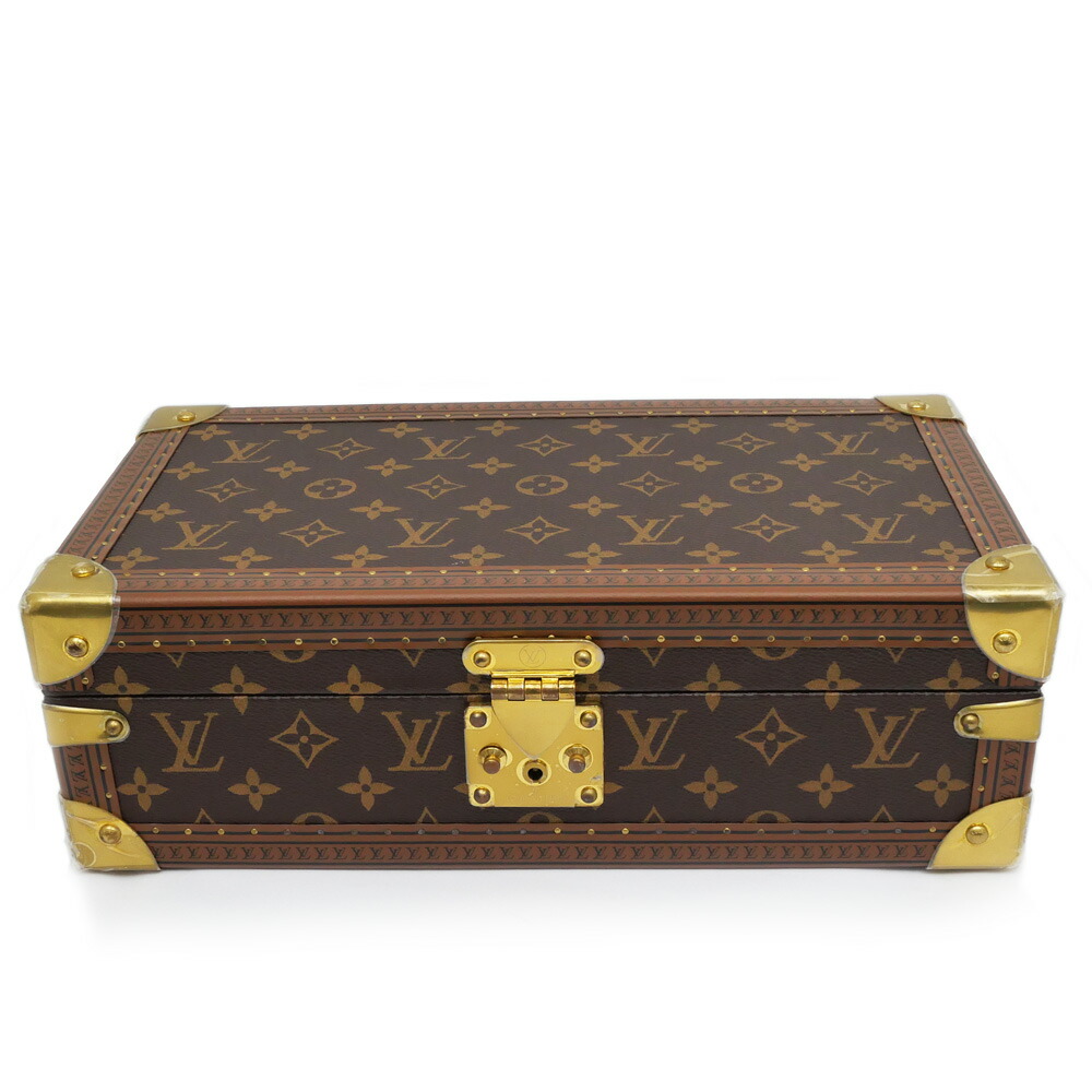 【最大限度３万円銀行割引引き換え証】【名東】【LOUIS VUITTON】ルイヴィトン モノグラム コフレ 8 モントル M47641 時辰儀 納める 御覧になる 寄せあわせ 容れもの【中古】