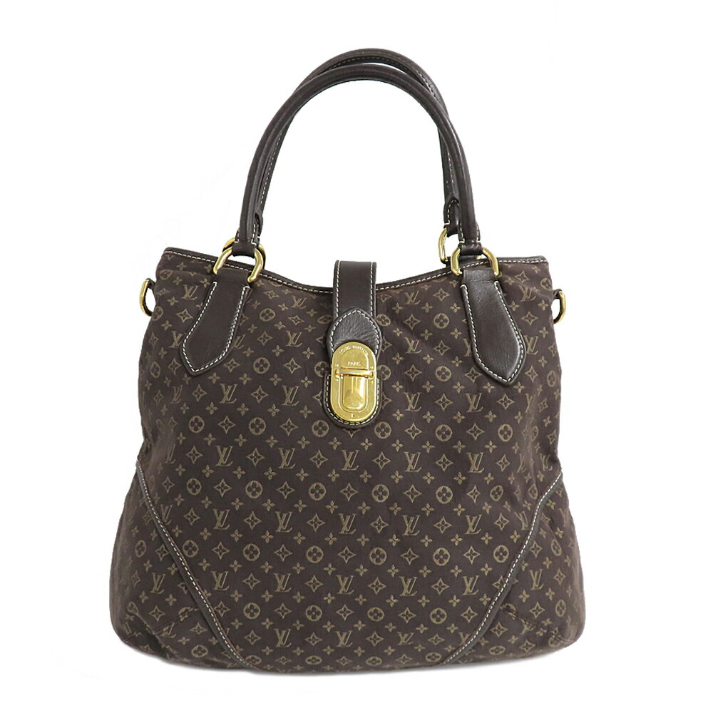 【最大限度４万円割り引き引き換え証】【名古屋】【LOUIS VUITTON】ルイヴィトン モノグラム イディール エレジー M56696 2WAY 肩部 ゴールド金具 レディース【中古】