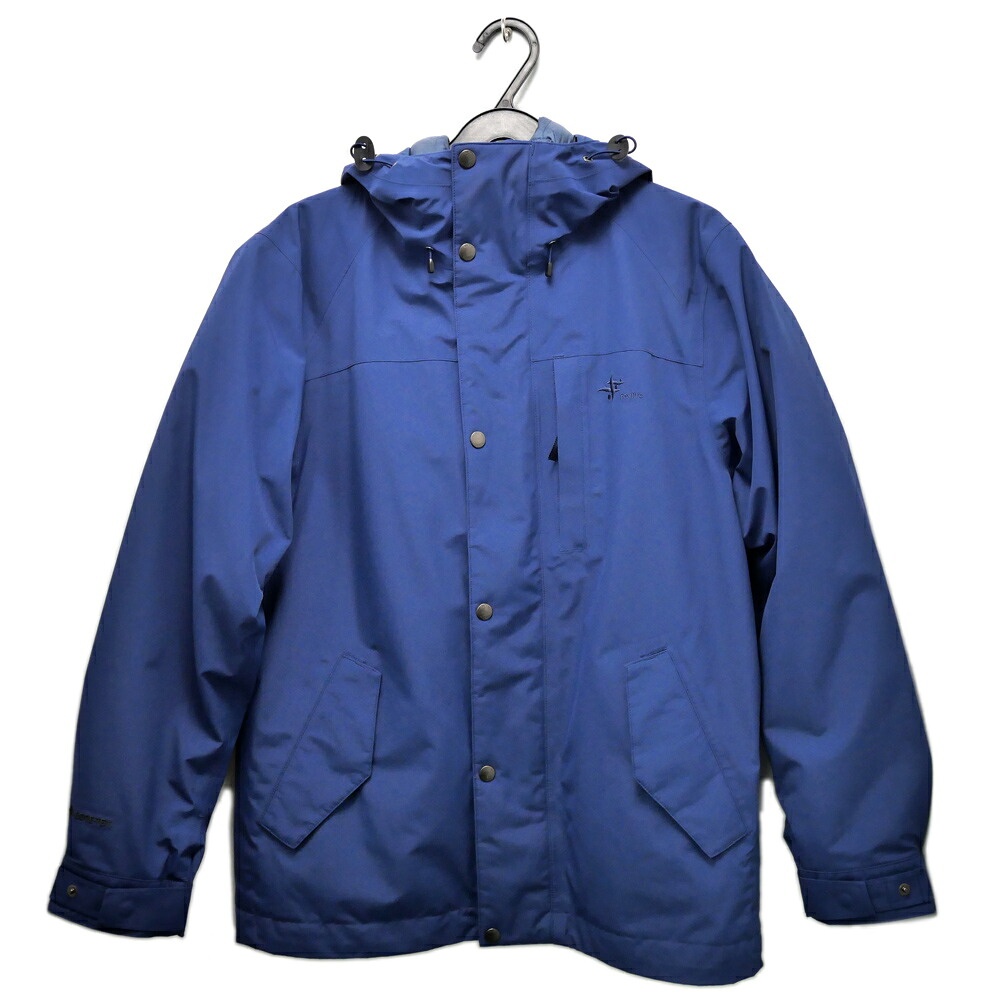 【名東】【Foxfire】フォックスファイヤー グランジ マウンテンパーカー PFユニットダウン付 ゴアテックス ジャケット 5113908 5113039 Mサイズ ブルー アウター メンズ【中古】|質ウエダ
