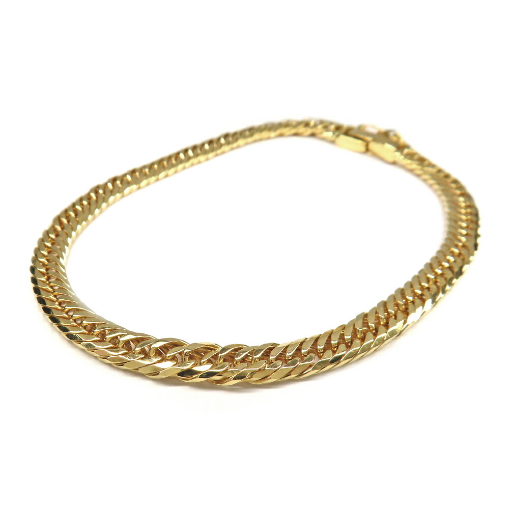 【最大限度３万円銀行割引クーポン券】【名古屋】【JEWELRY】腕輪 喜平 キヘイ 8面 トリプル K18YG 750 黄色ゴールド 10g 18.0糎 造幣局目じるし 大広間目じるし メンズ 宝飾品 洗い濯ぎ済み【中古】