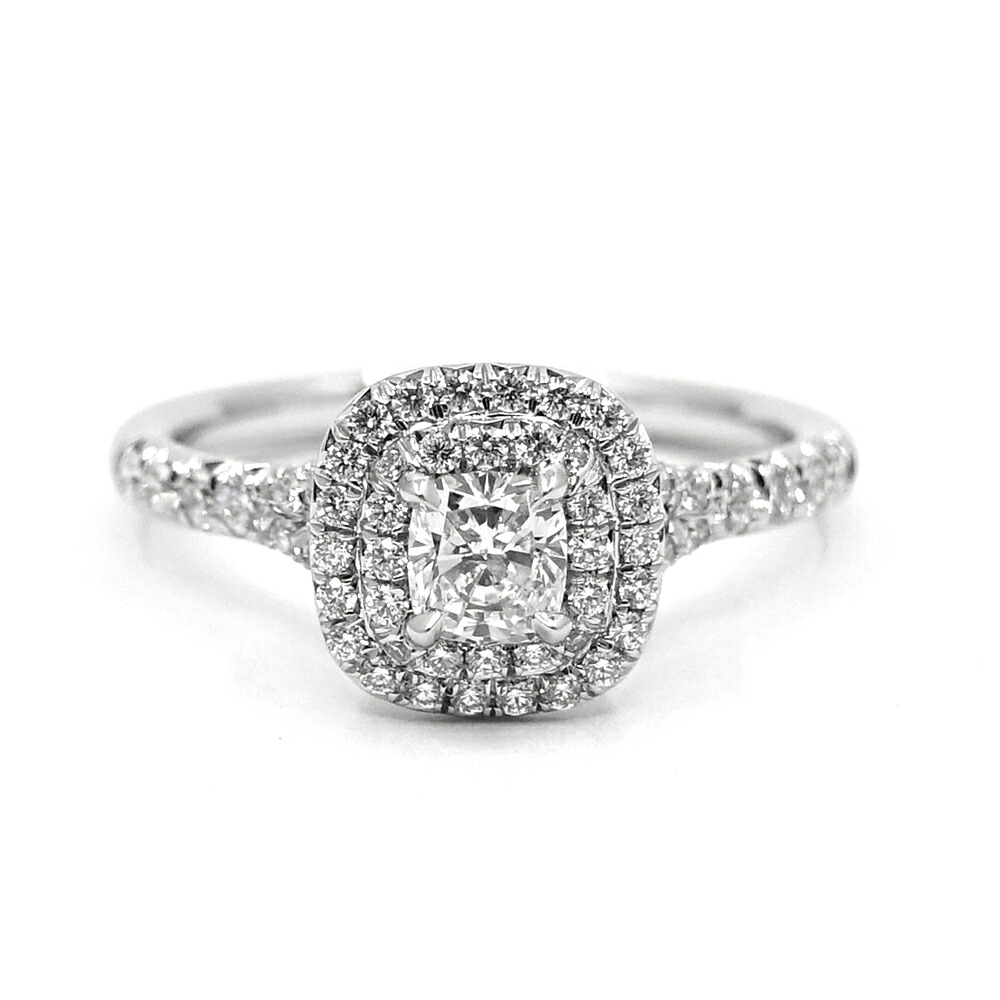 【栄】【TIFFANY】ティファニー Pt950 ソレストリング 指輪 プラチナ ダイヤモンド レディース ジュエリー【中古】｜質ウエダ 252,450円