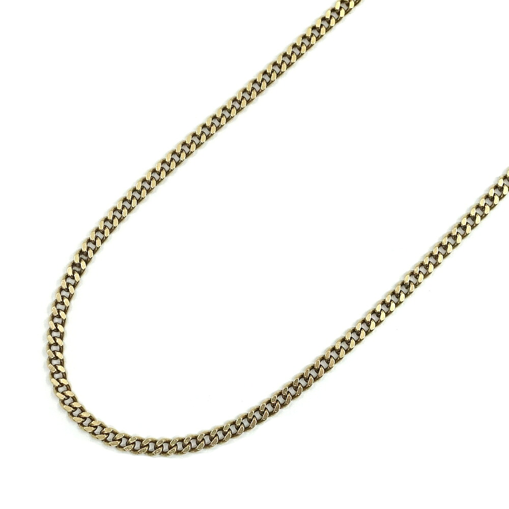 【最大限度３万円割り引き引き換え証】【栄】【JEWELRY】首飾り K18 2面シングル 喜平 約22.9g 約65糎 キヘイ 黄色ゴールド メンズ【中古】