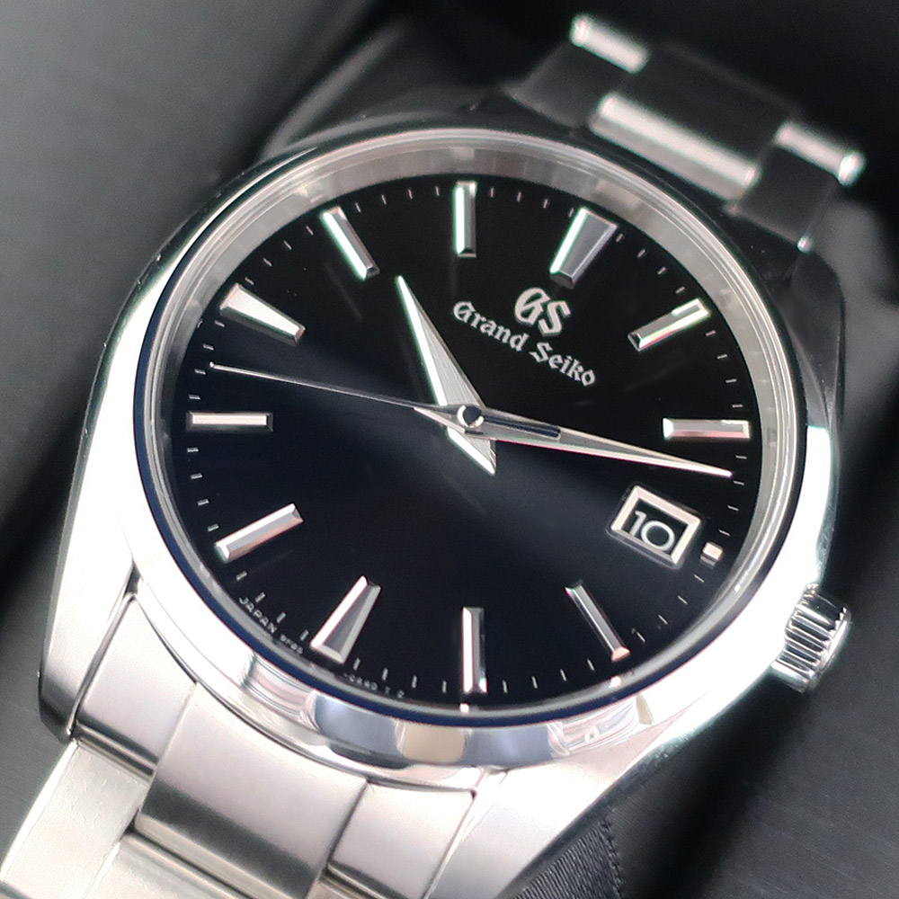 栄 Grand Seiko グランドセイコー Gs ヘリテージコレクション Sbgp011 9f85 Ss ブラック 黒 クォーツ メンズ 腕時計 新品 未使用 中古 Psicologosancora Es