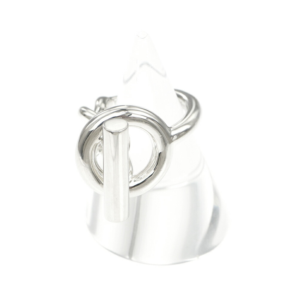 【名東】【HERMES】エルメス リング クロワゼット GM サイズ48 AG925 シルバー レディース アクセサリー 指輪 ジュエリー 小物【中古】
