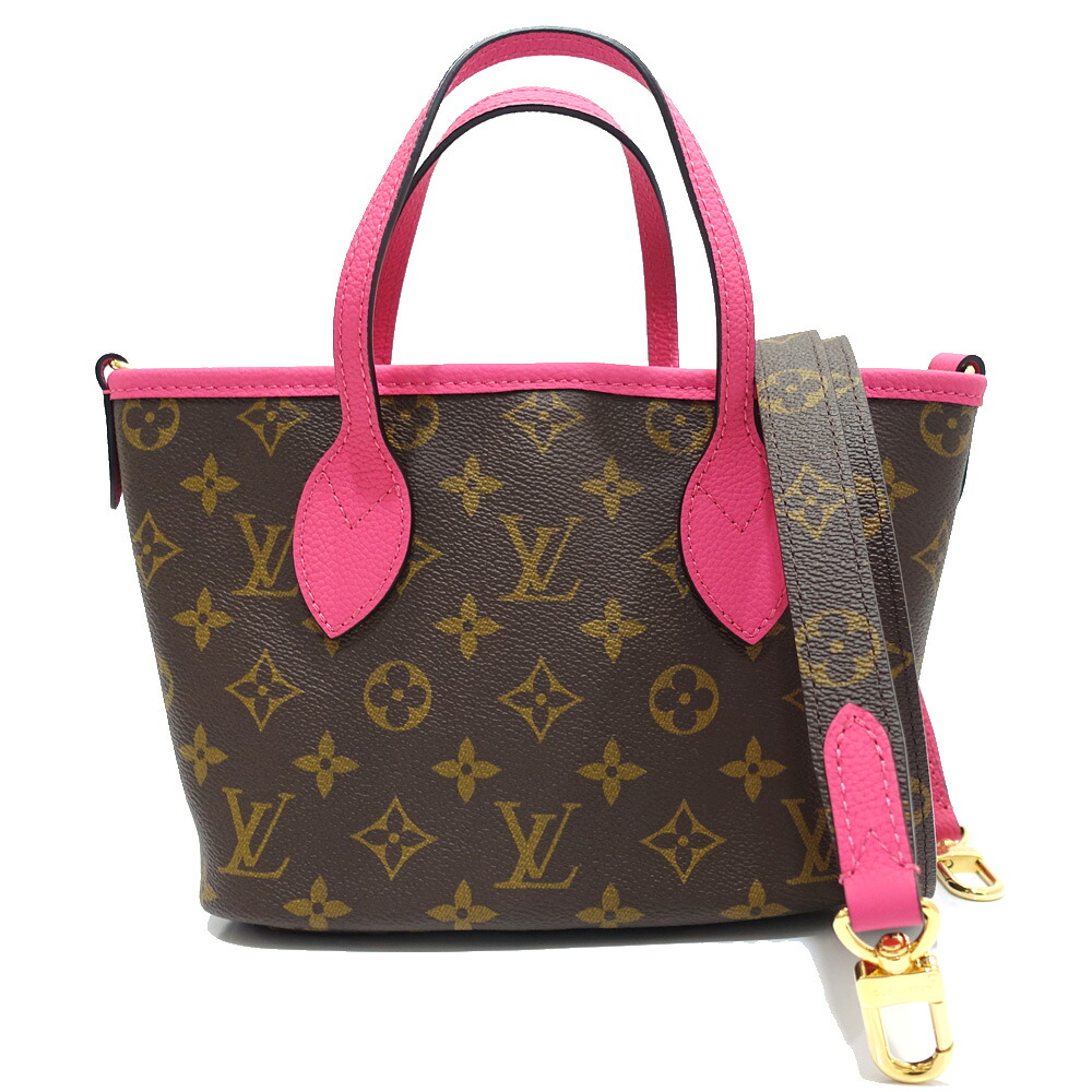 【栄】【LOUIS VUITTON】ルイヴィトン ネヴァーフル・インサイドアウトBB M12106 モノグラム GD金具 ショルダーバッグ ポーチ欠品 レディース【中古】|質ウエダ