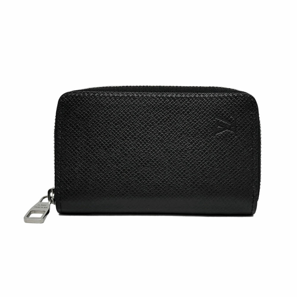 【名東】【LOUIS VUITTON】ルイヴィトン ジッピーコインパース ドワーズ M32832  黒いこと しろがね色金具 釣り銭入れ コインケース 小物 メンズ 男【中古】