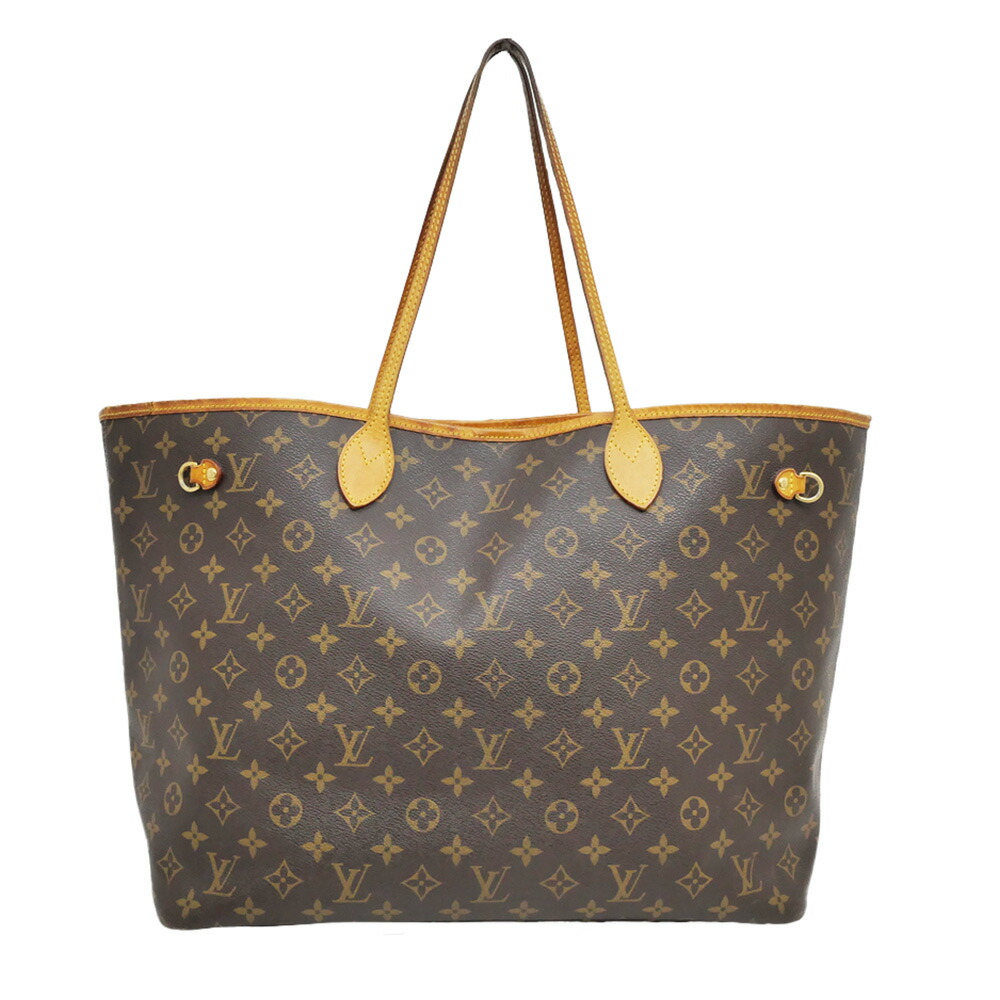 【名東】【LOUIS VUITTON】ルイヴィトン ネヴァーフルGM トートバッグ お手々 モノグラム M40157 レディース メンズ【中古】