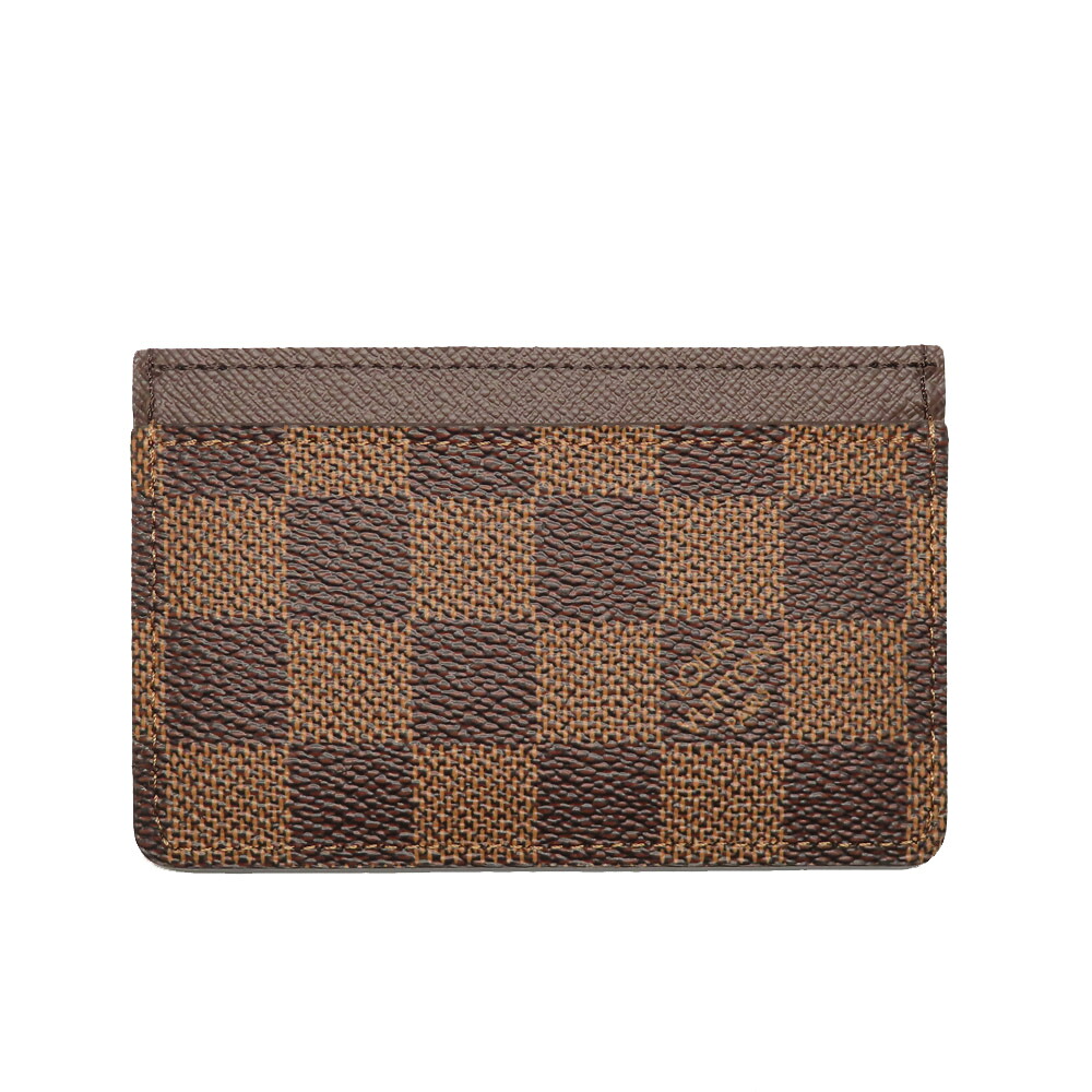【名古屋】【LOUIS VUITTON】ルイヴィトン ダミエ エベヌ ポルトカルト・サーンプル N61722 メンズ レディース【新品】【未当て嵌める】【中古】