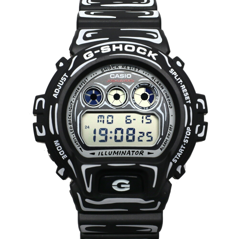 【名古屋】【CASIO】カシオ G-SHOCK ジョシュア・ヴィーダス DW-6900JV-1JR ブラック クォーツ メンズ腕時計 男【中古】|質ウエダ