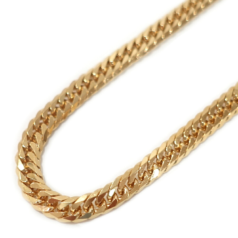 【栄】【JEWELRY】ネックレス K18 6面 ダブル 喜平 約30.2g 約60.0cm キヘイ イエローゴールド メンズ【中古】|質ウエダ