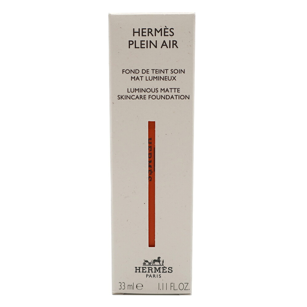 【天白】【HERMES】エルメス プラン エア メイク 化粧品 フォン ドゥ タン ソワン ファンデーション 21N ブレ レディース【未使用】【中古】