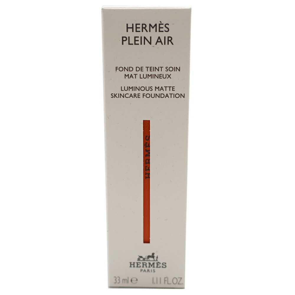 【天白】【HERMES】エルメス プラン エア メイク 化粧品 フォン ドゥ タン ソワン ファンデーション 21N ブレ レディース【未使用】【中古】