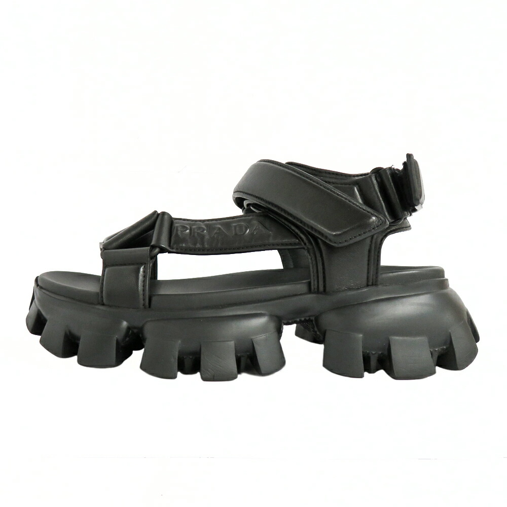 Size 8（42★アウトレット★メンズPRADA★クロコレザーサンダル Size 8（42☆アウトレット☆メンズPRADA☆クロコレザーサンダル