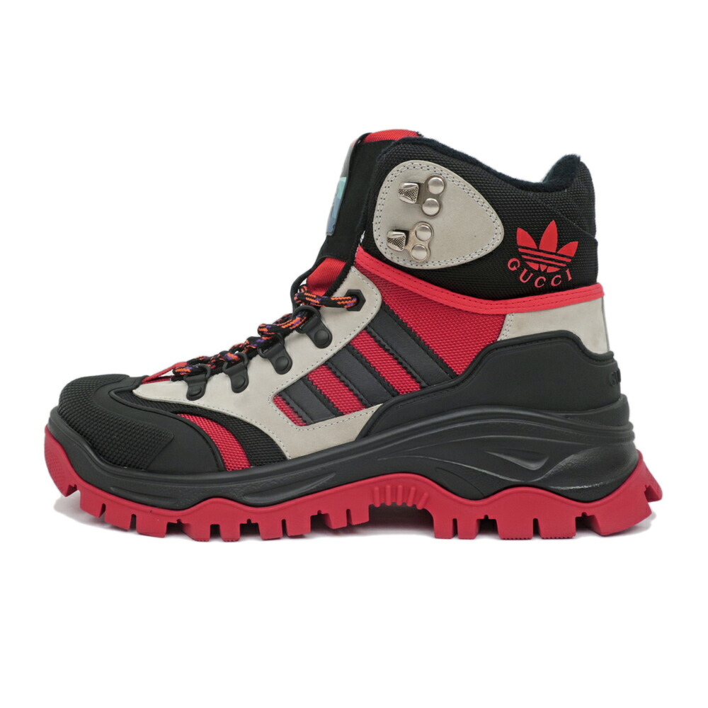 楽天市場】【グッチ】Gucci アディダス コラボ メンズ レザー×スエード