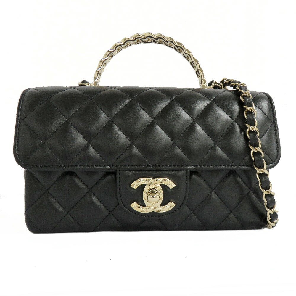 楽天市場】CHANEL【シャネル】A92236 トップハンドル フラップ