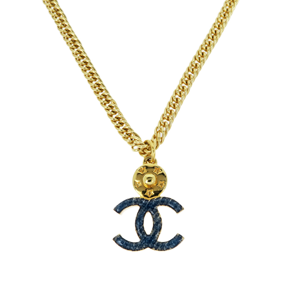 【CHANEL★珍しいスクエアデザイン】ネックレス CHANEL （新品・未使用品）シャネル スクエア ラインストーン