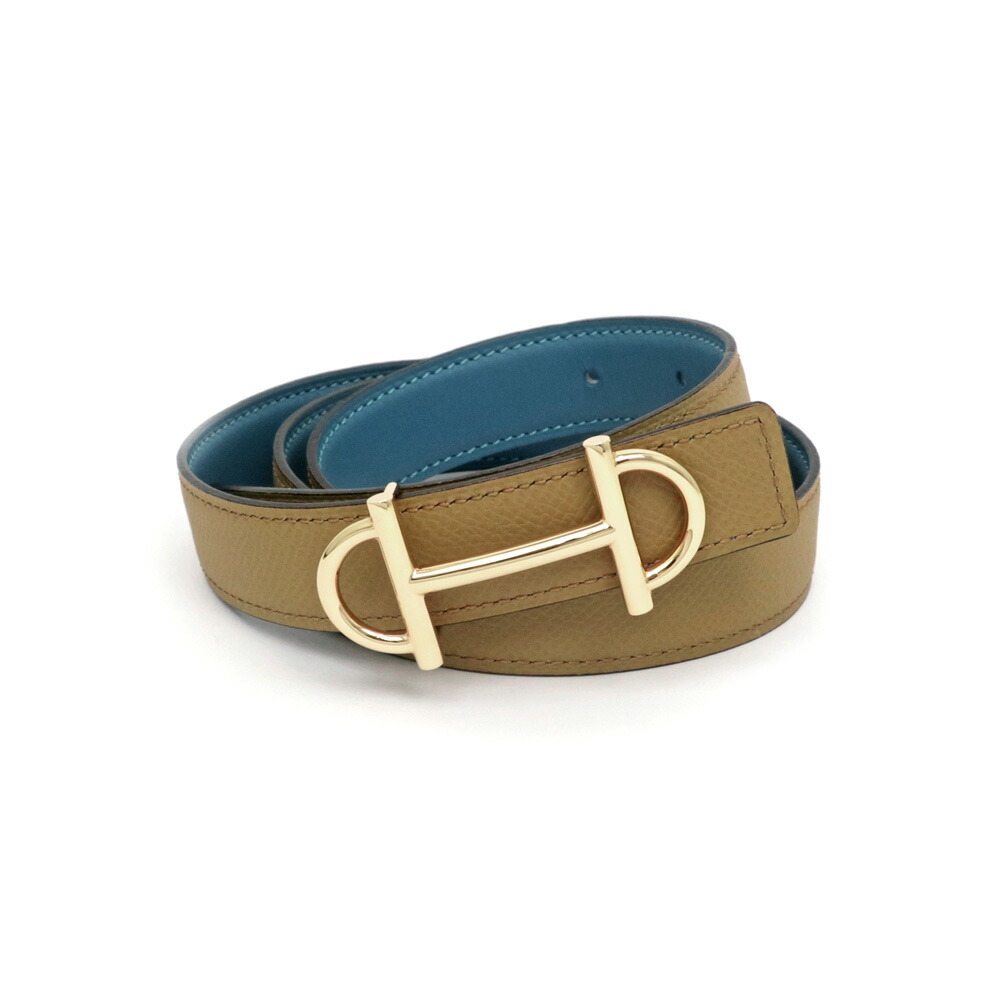【上品】HERMES リバーシブルベルト Gamma 13mm 上品】HERMES リバーシブルベルト Gamma 13mm ファッション雑貨