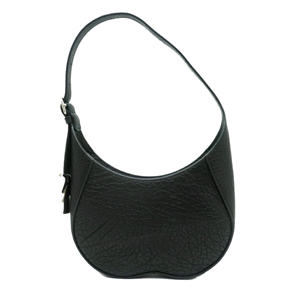 【名東】【BURBERRY】バーバリー チェス バゲット ショルダーバッグ 8080955 ブラック レザー CHESS BAGUETTE 【新品】【未使用】【中古】｜質ウエダ